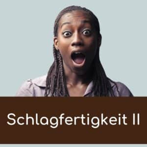 Seminar Schlagfertigkeit / Schlagfertigkeits­straining Fortgeschrittene